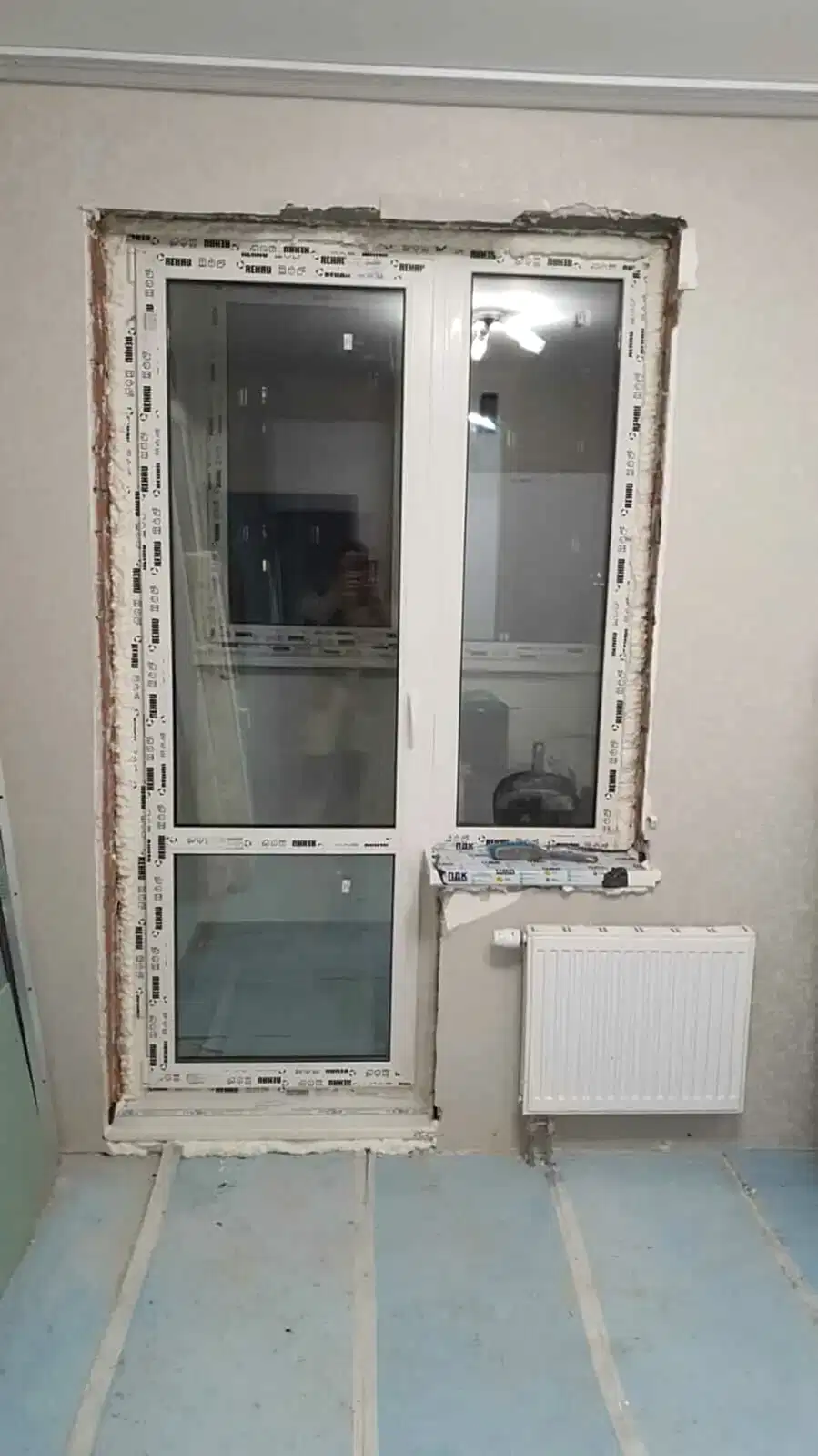 Балконный блок Rehau Grazio 1450х2480 мм